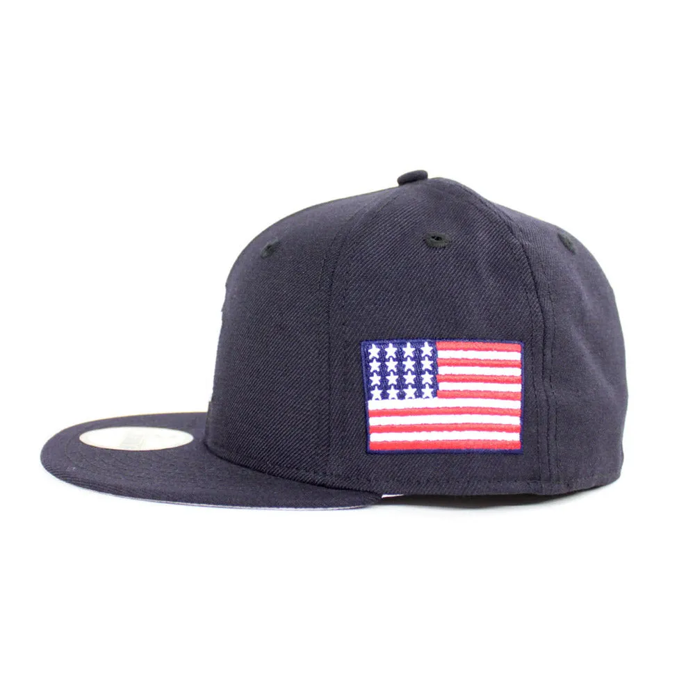 911 New York Yankees 2001 New Era 59Fifty Fitted Hat (Sept 11 Gray Under Brim)