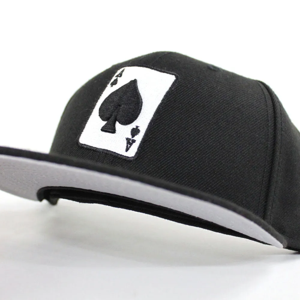 Ace of Spades New Era 59Fifty Fitted Hats (Black)