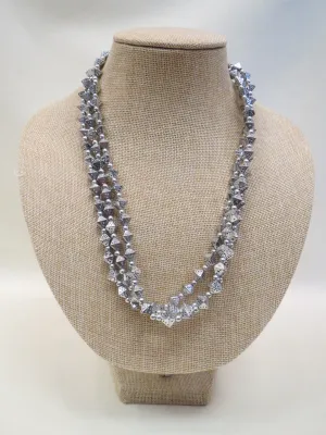 ADO | 3 Strand Silver Necklace