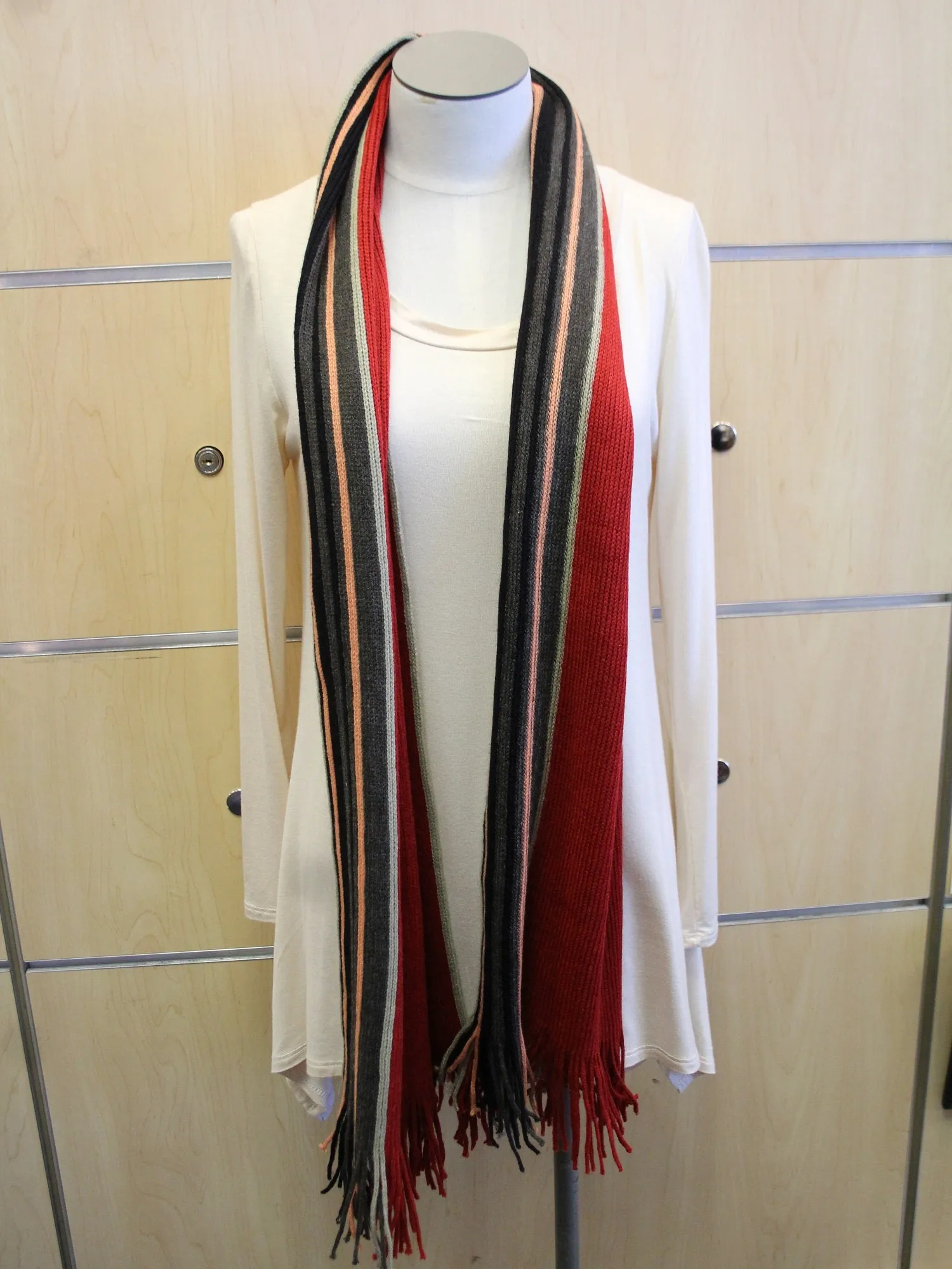 ADO | Wrap Sweater Scarf Red