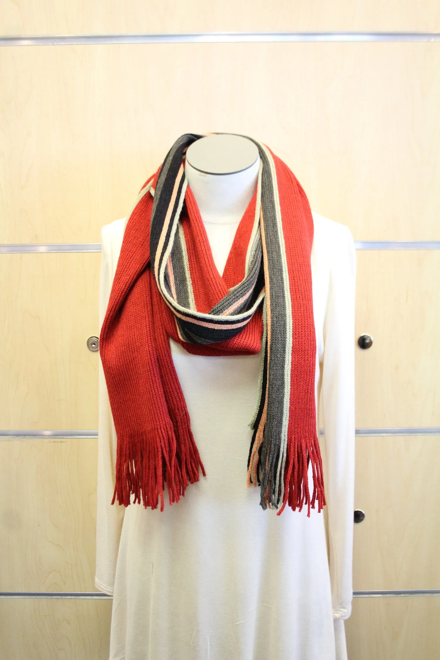 ADO | Wrap Sweater Scarf Red