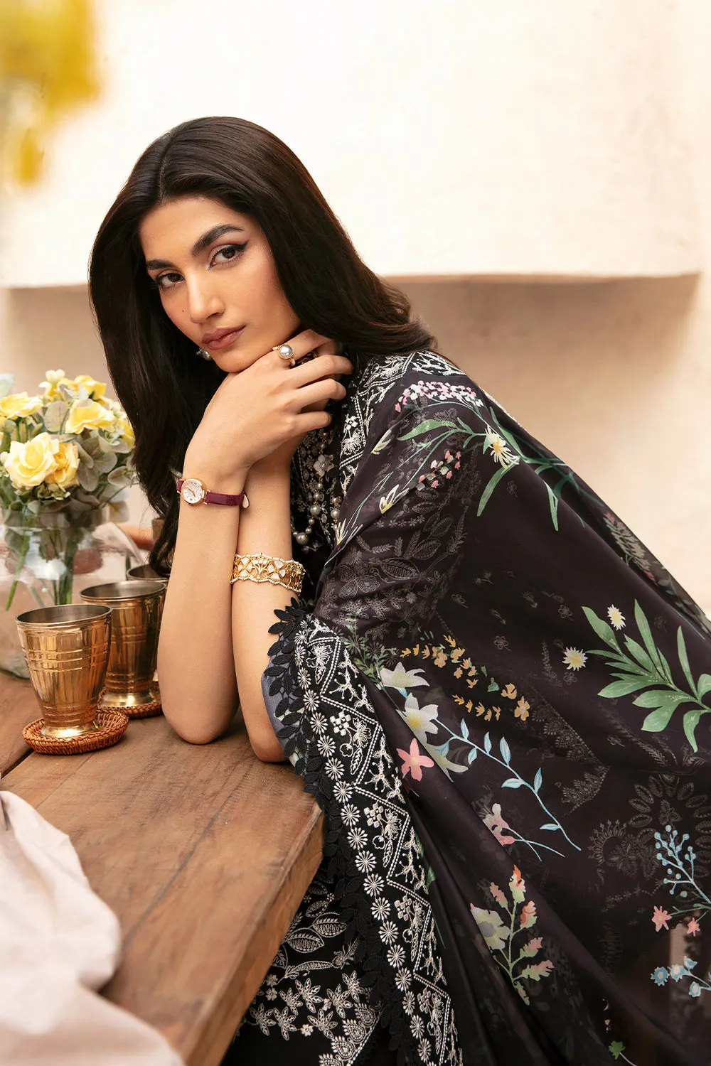 AFROZEH | CASCADE LUXURY LAWN 2024| MILA