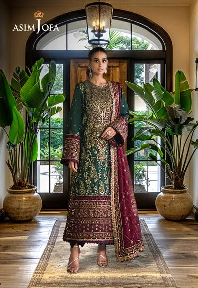 Asim Jofa | Luxury CAMBRIC 3 PCS '24 | AJFILE-01