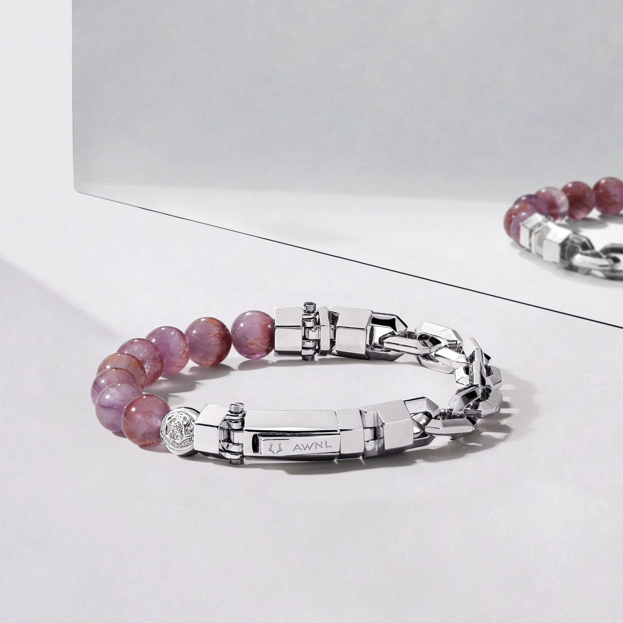 Auralite 23 Round Half-Chain Bracelet
