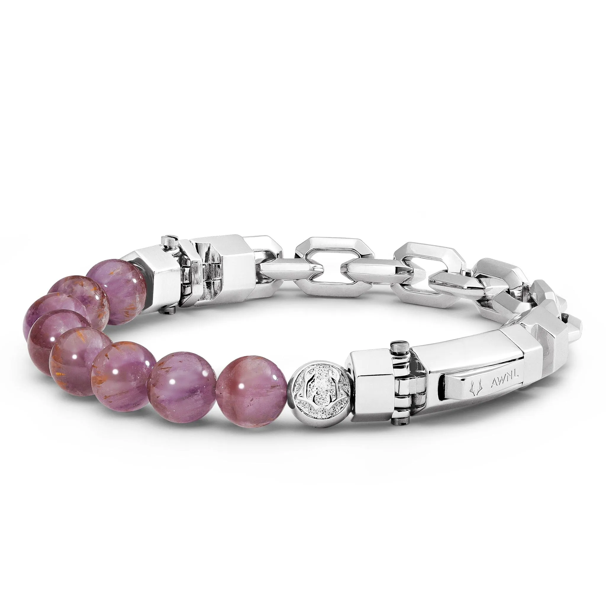Auralite 23 Round Half-Chain Bracelet