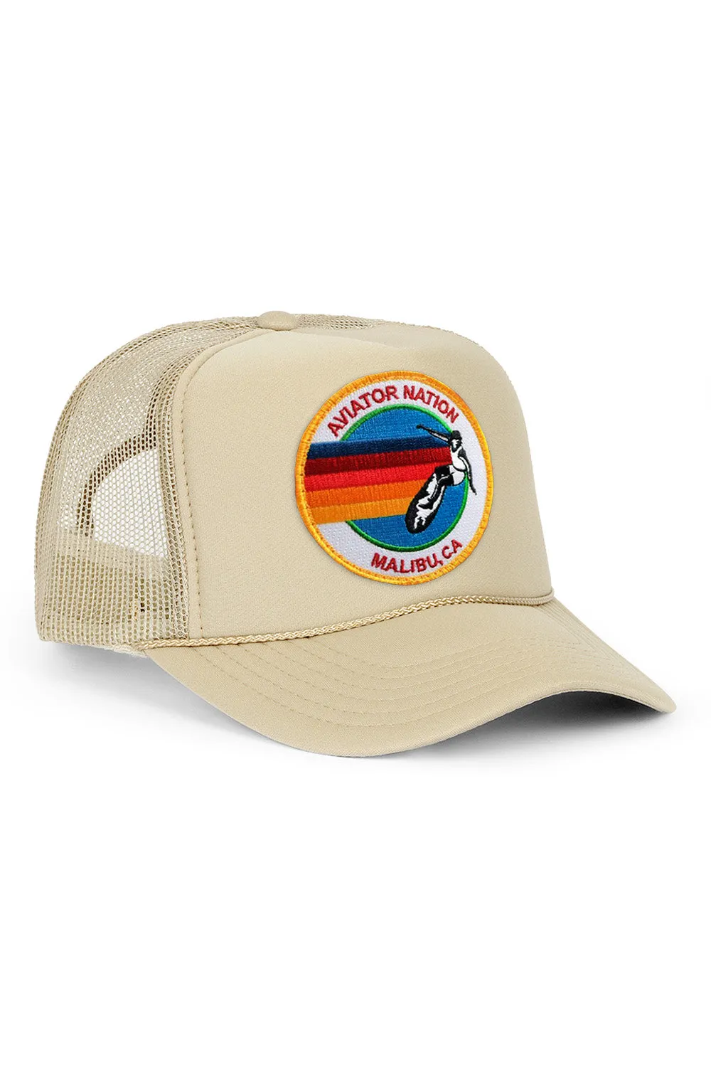 AVIATOR NATION MALIBU VINTAGE TRUCKER HAT
