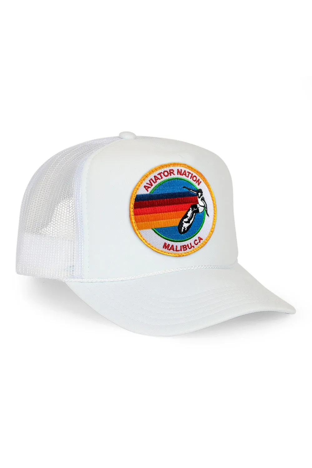 AVIATOR NATION MALIBU VINTAGE TRUCKER HAT