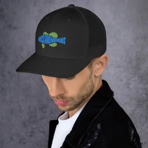 BA Teal/Kiwi Swimlogo 3DTrucker Cap