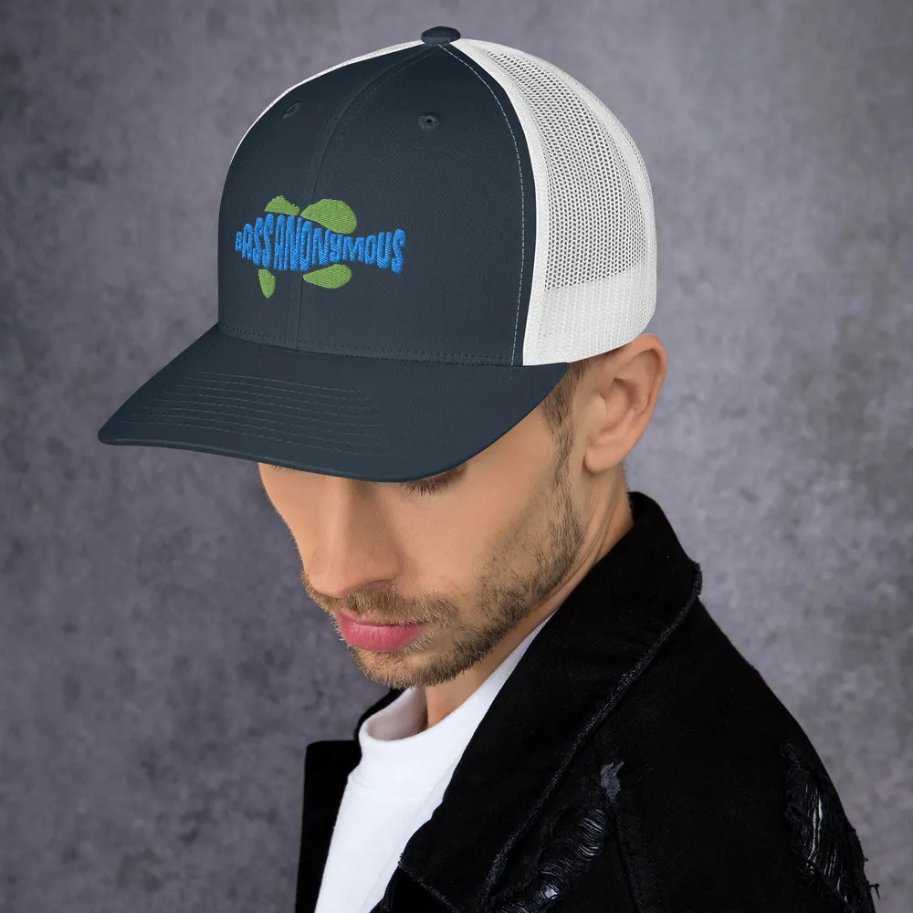 BA Teal/Kiwi Swimlogo 3DTrucker Cap
