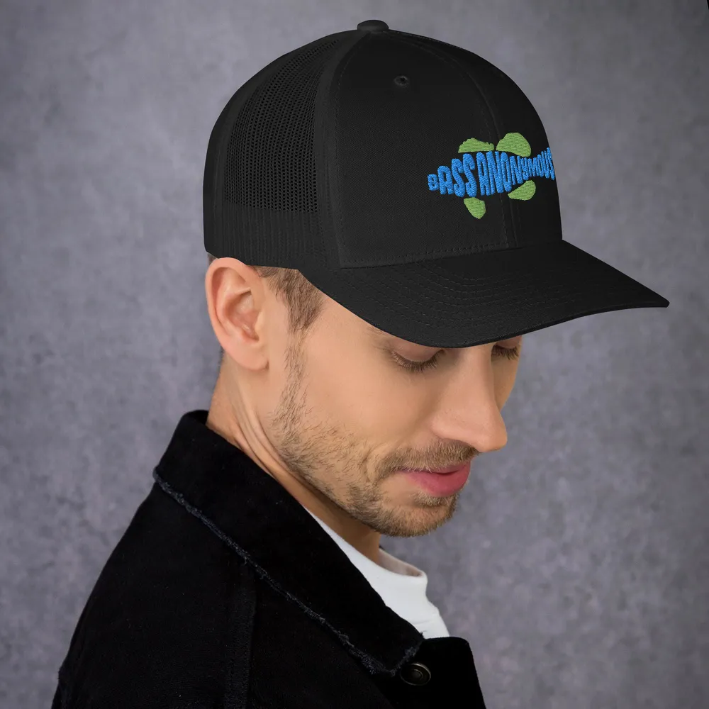 BA Teal/Kiwi Swimlogo 3DTrucker Cap