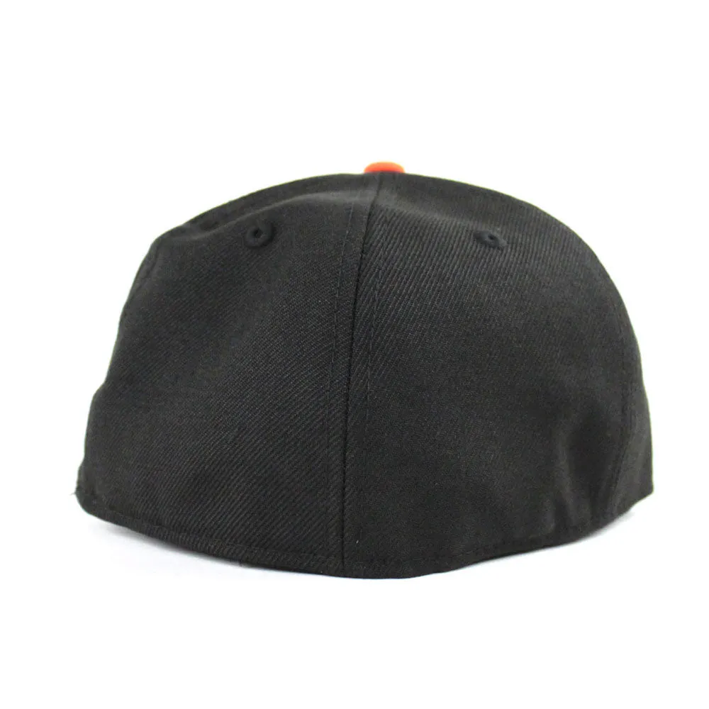 Baltimore Orioles 1966 World Series 59Fifty New Era Fitted Hat (Black Orange Green Under Brim)