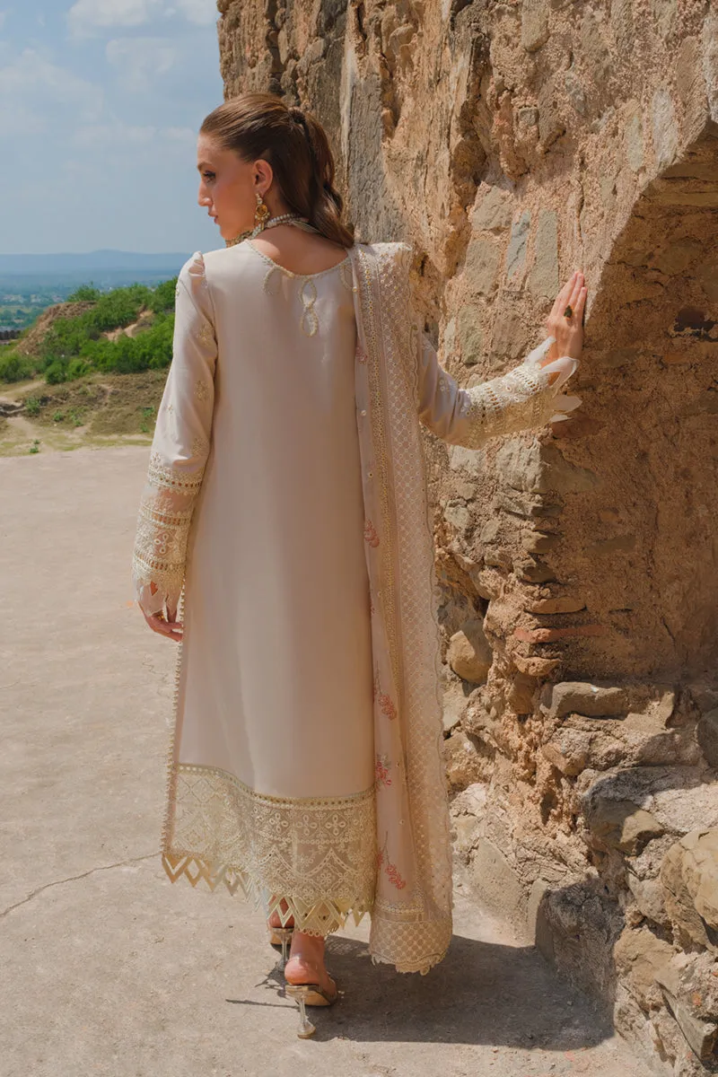BE-04  LAINE| Qalamkar Luxury Lawn Eid Edit’23