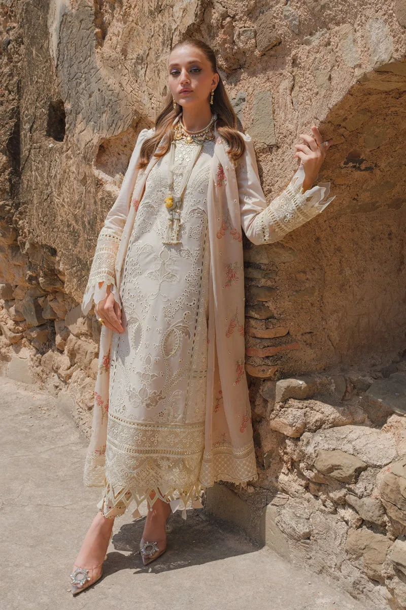 BE-04  LAINE| Qalamkar Luxury Lawn Eid Edit’23