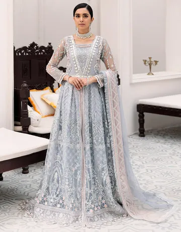 BL 307 | Emaan Adeel Belle Robe Vol 3 | Unstitched Embroidered Luxury Chiffon Suits