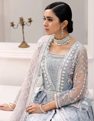 BL 307 | Emaan Adeel Belle Robe Vol 3 | Unstitched Embroidered Luxury Chiffon Suits