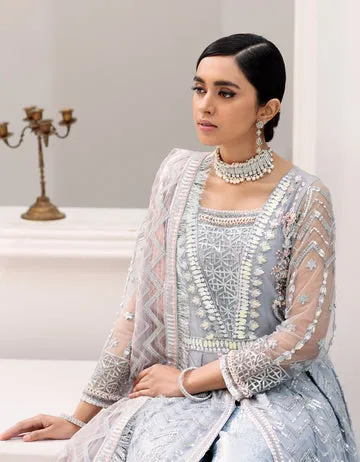BL 307 | Emaan Adeel Belle Robe Vol 3 | Unstitched Embroidered Luxury Chiffon Suits