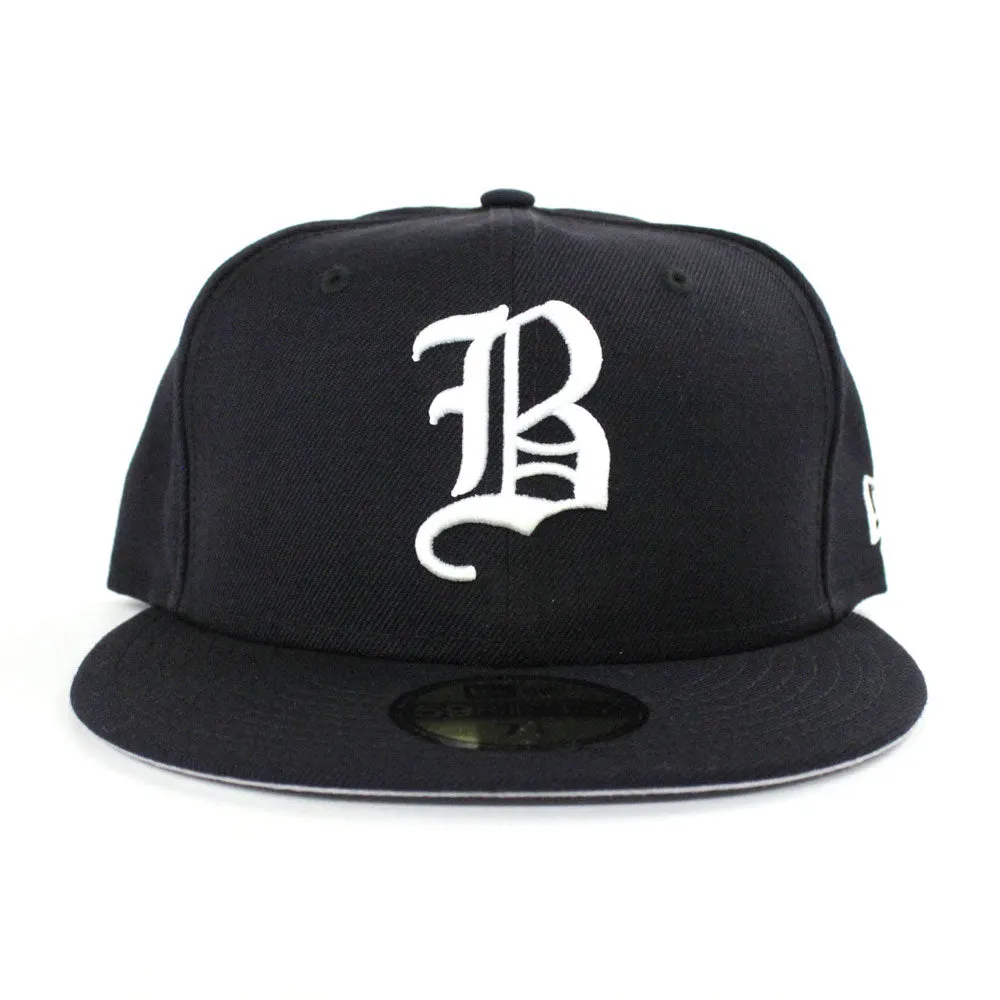 Boston Braves 1943 New Era 59Fifty Fitted Hat (Navy Gray Under Brim)