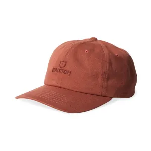 Brixton - Alpha LP Cap Marsala Red Vintage Wash