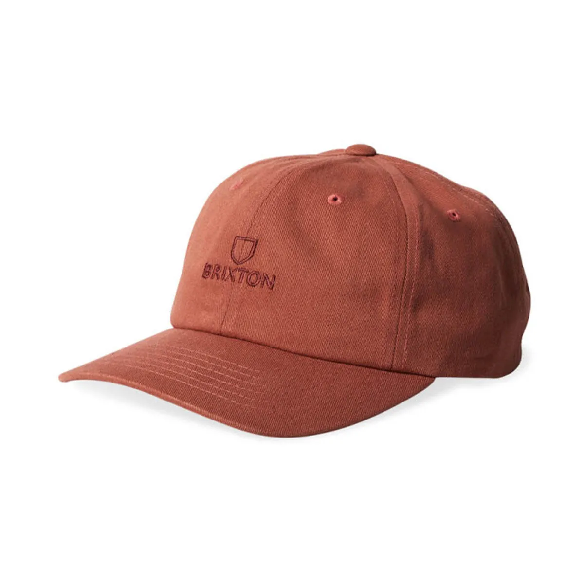 Brixton - Alpha LP Cap Marsala Red Vintage Wash