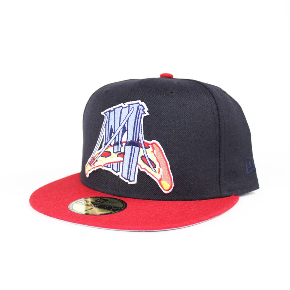 Brooklyn Cyclones New Era 59Fifty Fitted Hat (Navy Red Gray Under Brim)