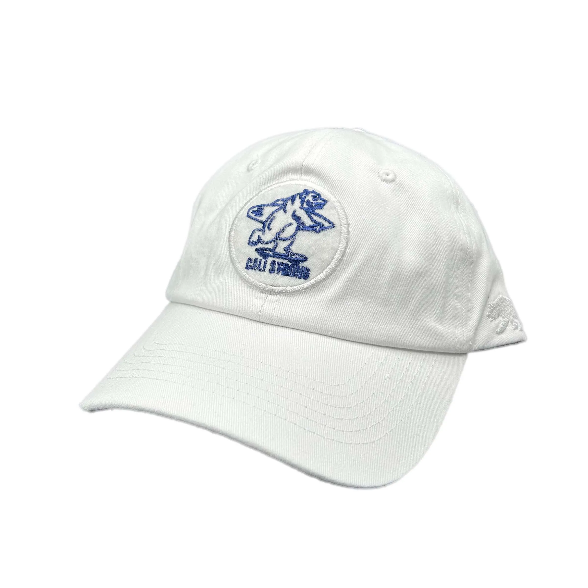 CALI Strong Classic Dad Hat Morale Patch White