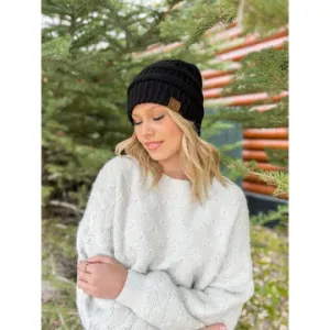 C.C. Beanie Classic Fuzzy Lined Hat