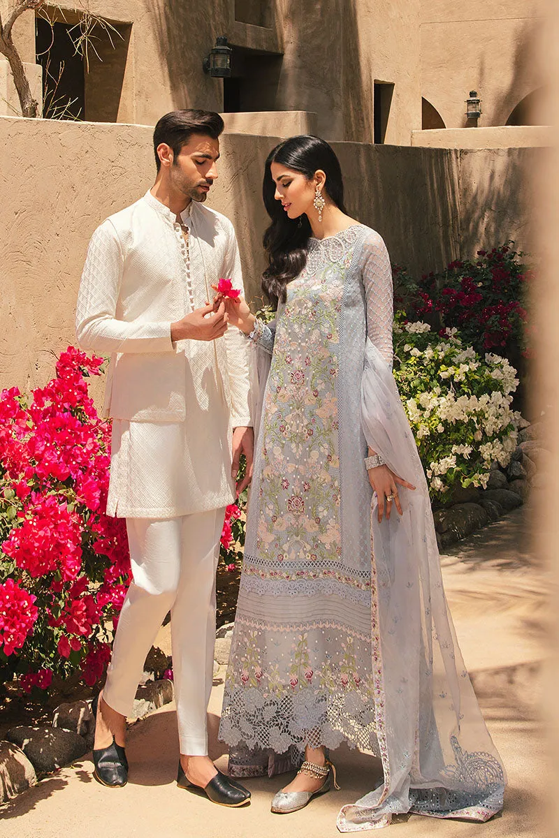 Chandi | Mushq Kahani Luxury Chikankari Lawn Collection 2022 |  Unstitched Embroidered Lawn Suits