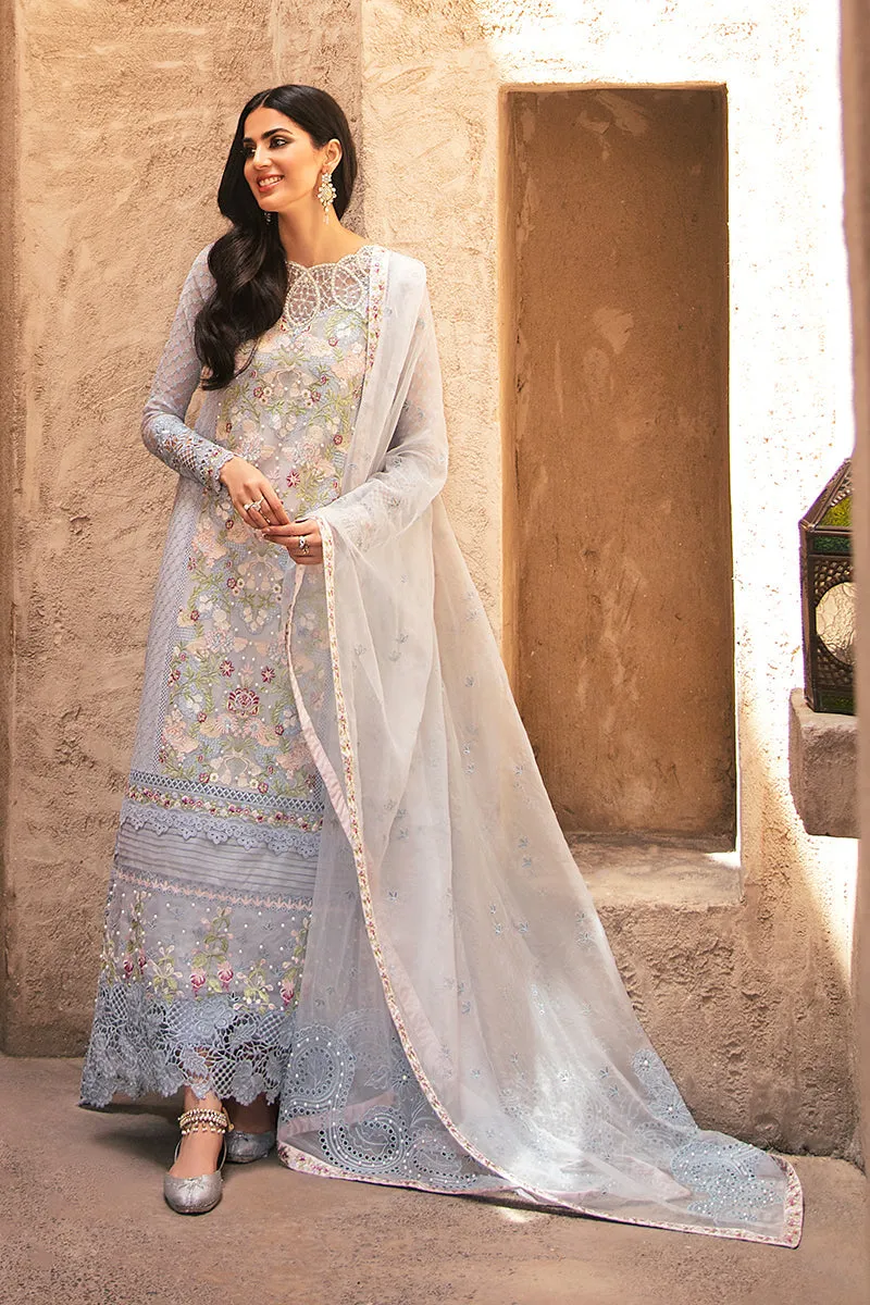 Chandi | Mushq Kahani Luxury Chikankari Lawn Collection 2022 |  Unstitched Embroidered Lawn Suits
