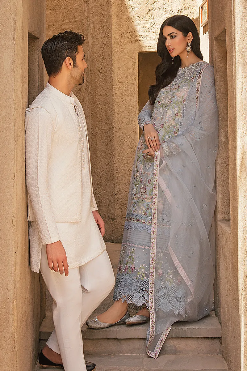 Chandi | Mushq Kahani Luxury Chikankari Lawn Collection 2022 |  Unstitched Embroidered Lawn Suits