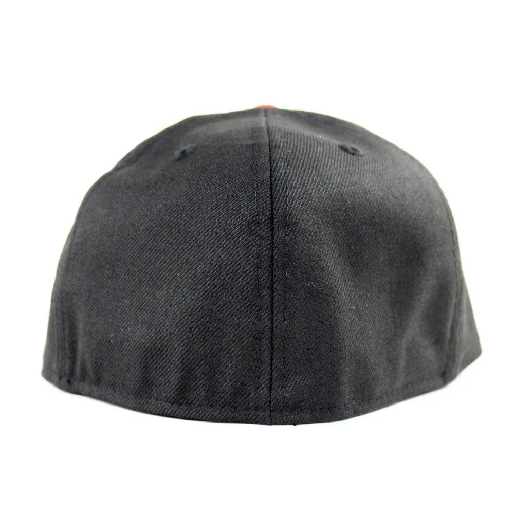 Cincinnati Reds 1990 World Series New Era 59Fifty Fitted Hat (Black Red Green Under Brim)