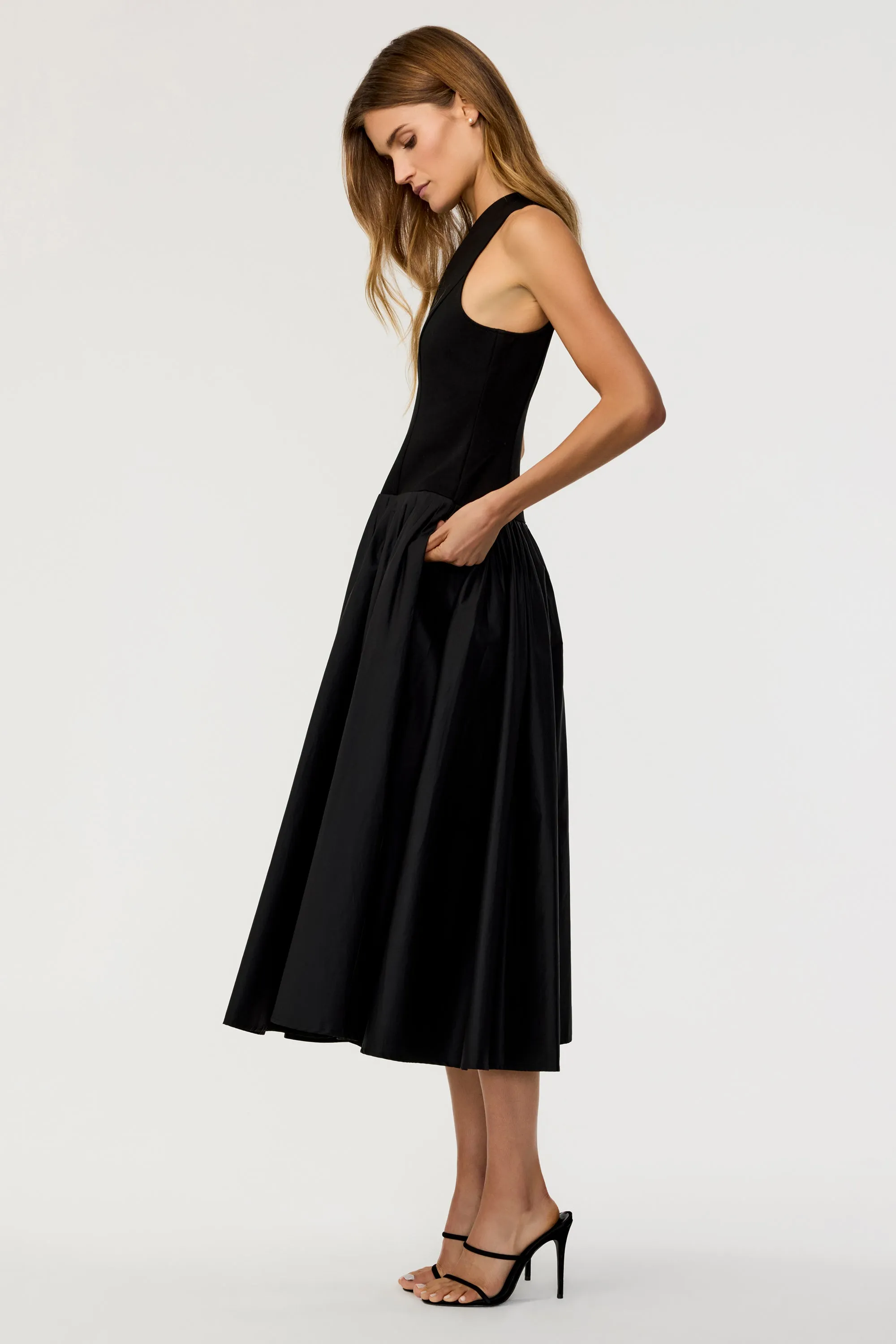 Clara Racerback Midi Dress