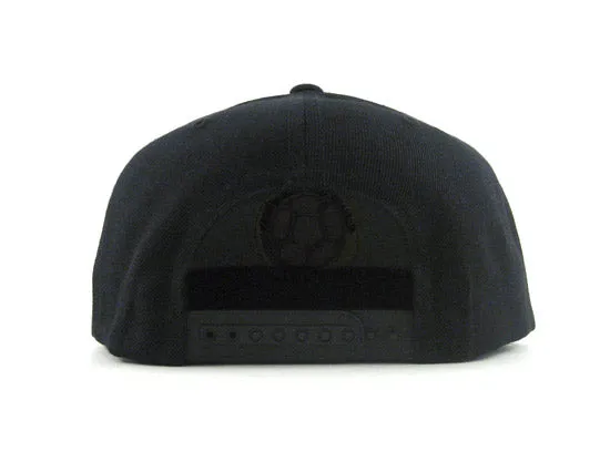 Colombia Crest Snapback Hat (Black Green Under Brim)