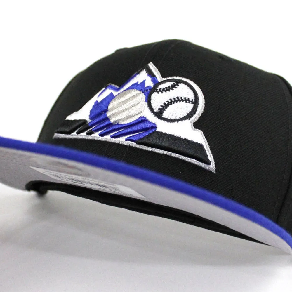 Colorado Rockies New Era 59Fifty Fitted Hat (Air Jordan Retro 1 High OG Royal Gray Under Brim)