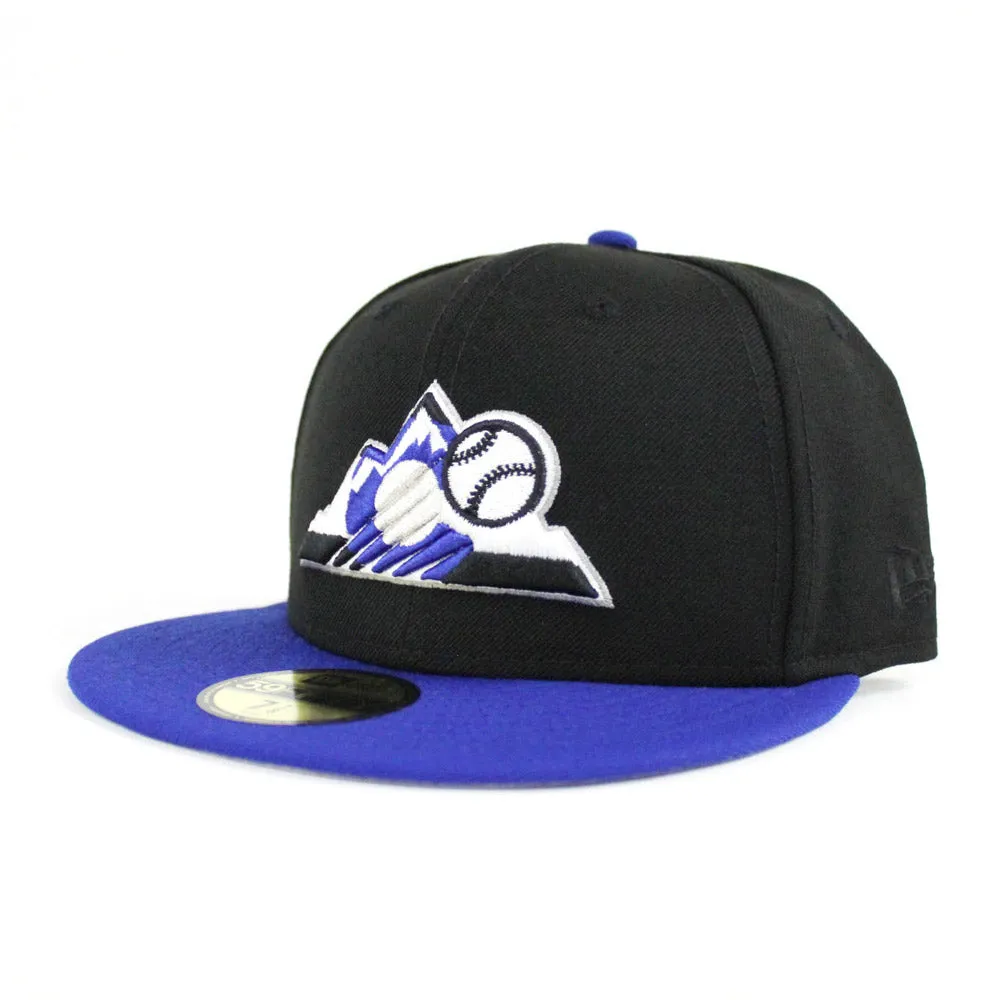 Colorado Rockies New Era 59Fifty Fitted Hat (Air Jordan Retro 1 High OG Royal Gray Under Brim)