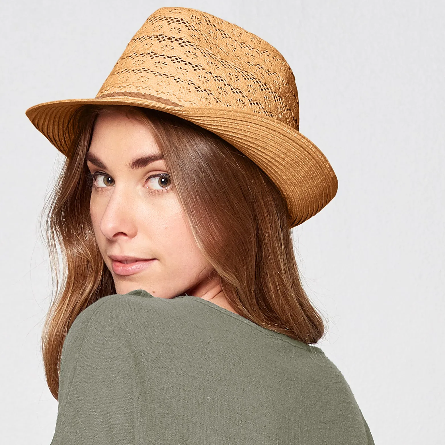 Crochet Crown Fedora