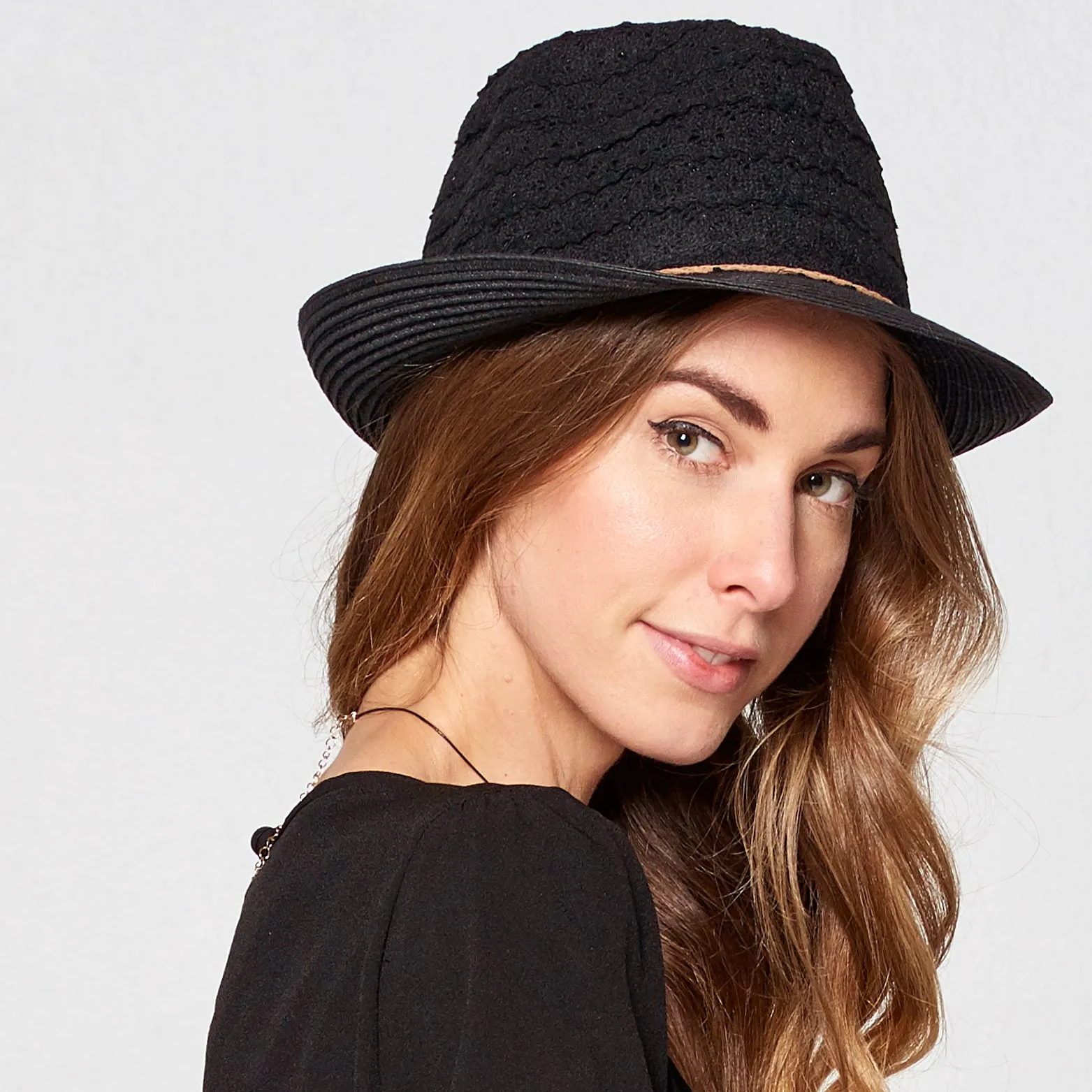 Crochet Crown Fedora