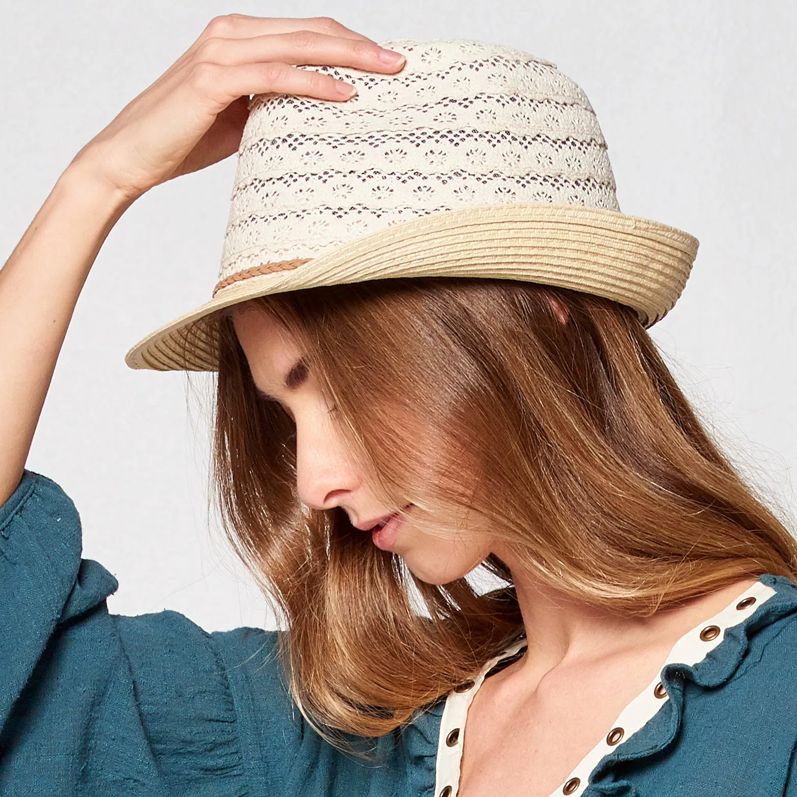 Crochet Crown Fedora