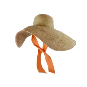 Crochet Glamour Hat with Grosgrain Ribbon