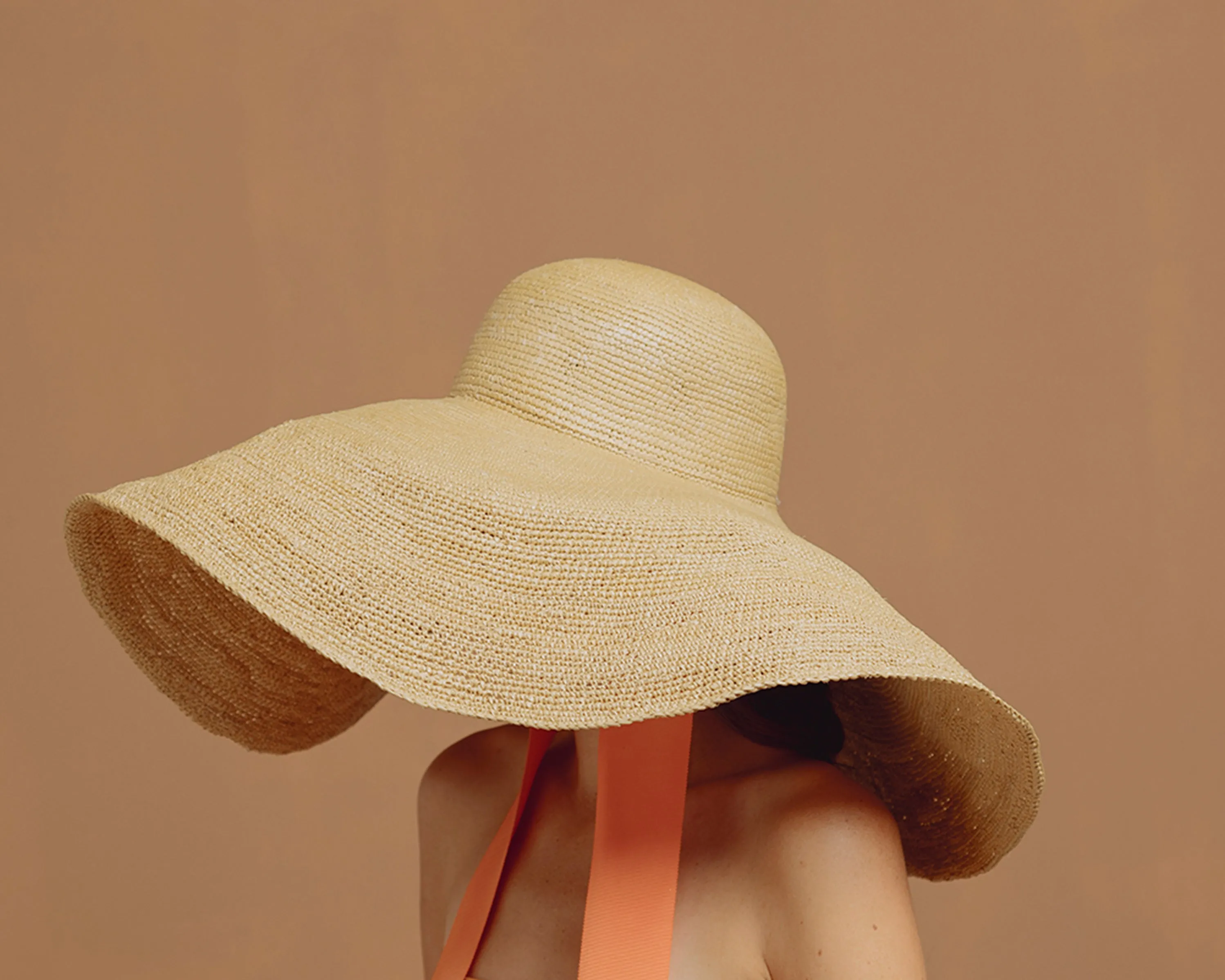 Crochet Glamour Hat with Grosgrain Ribbon