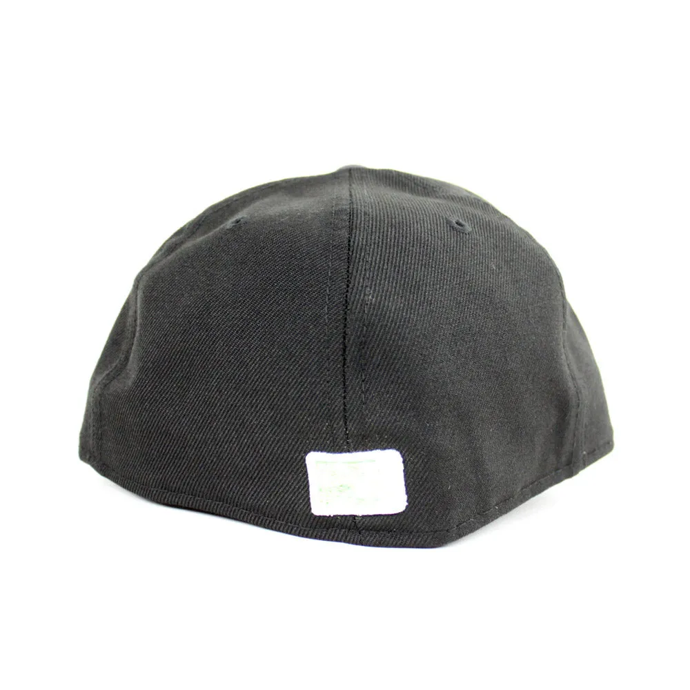 Daytona Tortugas New Era 59Fifty Fitted Hat (Air Jordan Retro 10 Black Gray Lime Gray Under Brim)