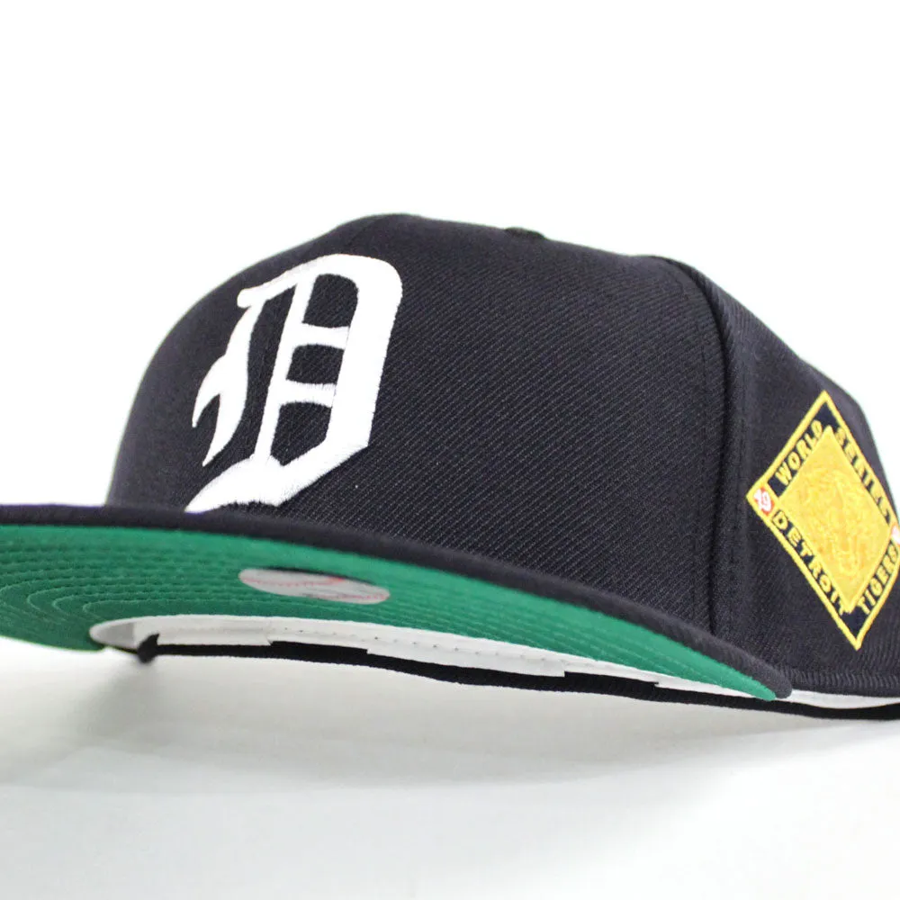Detroit Tigers 1945  World Series New Era 59Fifty Fitted Hat (Navy Green Under Brim)
