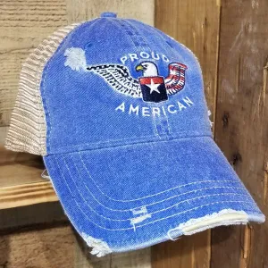 Distressed Hat - Proud American