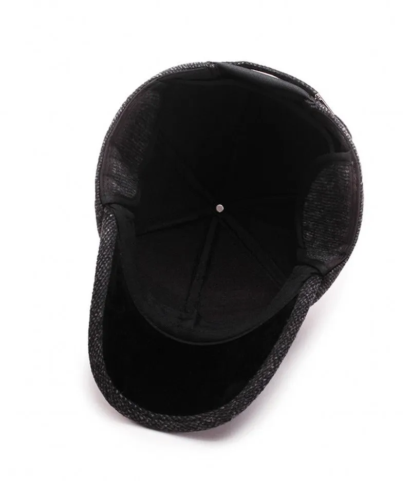 Ear Cover Retro Wool Hats