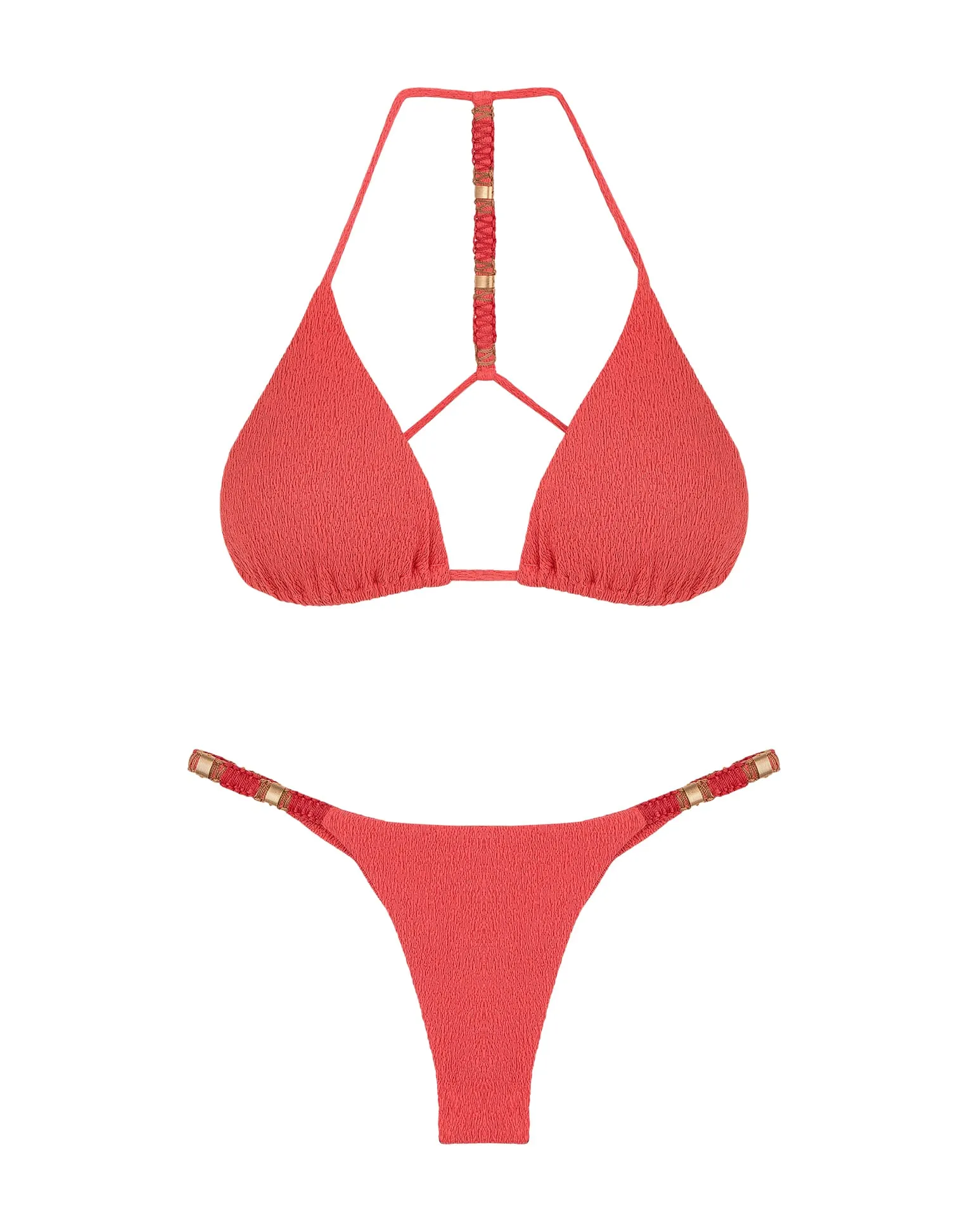 Firenze Sally T Back Tri Top - Raspberry