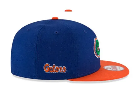 FLORIDA GATORS 9Fifty New Era Snapback Hat (Gray Under Brim)