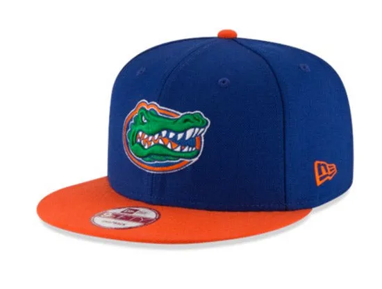 FLORIDA GATORS 9Fifty New Era Snapback Hat (Gray Under Brim)