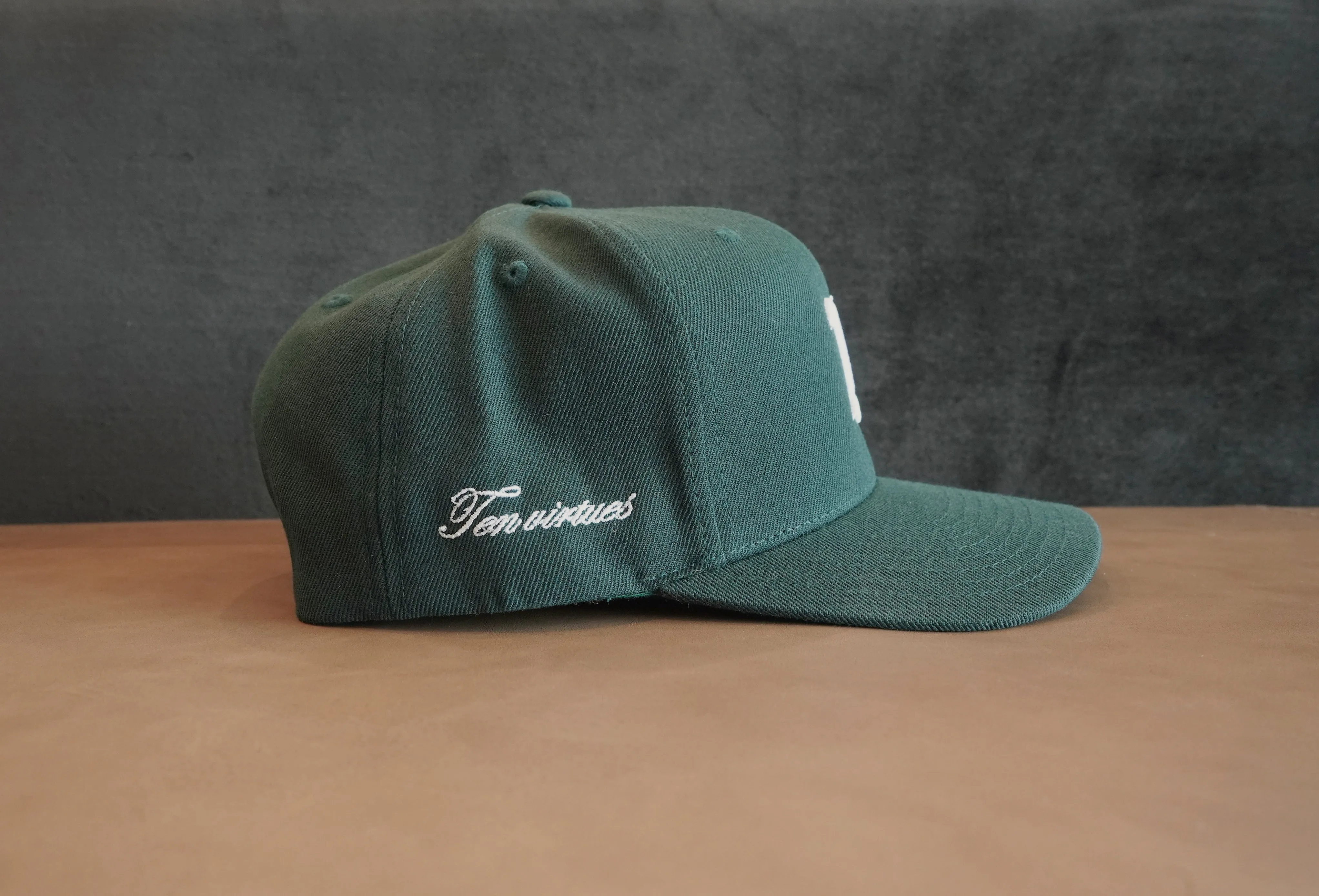 Green Ten Virtues Cap
