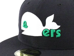 Hartford Whalers New Era 59Fifty Fitted Hat (Navy Gray Under Brim)