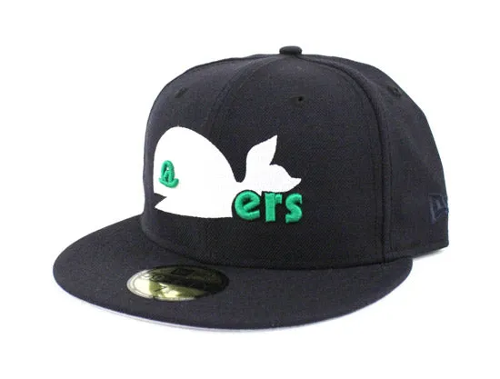 Hartford Whalers New Era 59Fifty Fitted Hat (Navy Gray Under Brim)
