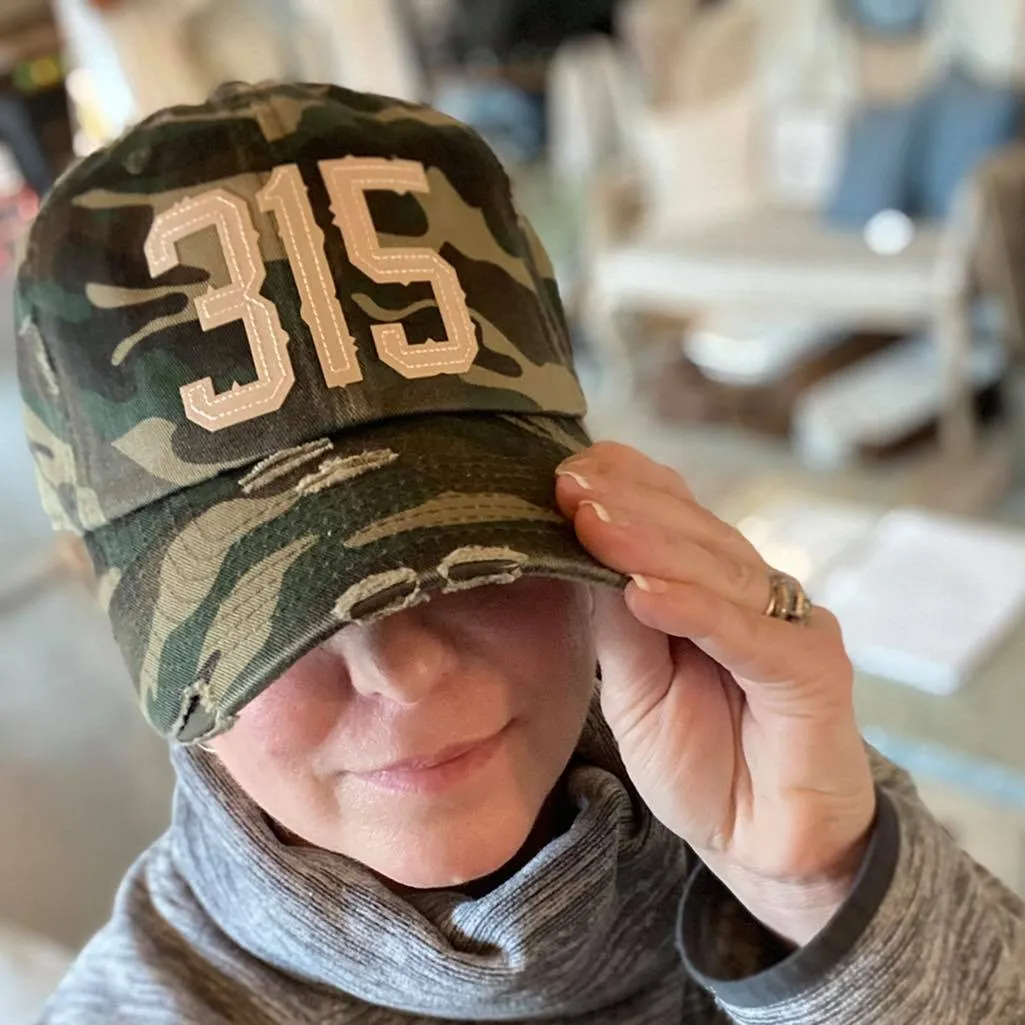 Hat 315 Baldwinsville, NY Stitched Hat